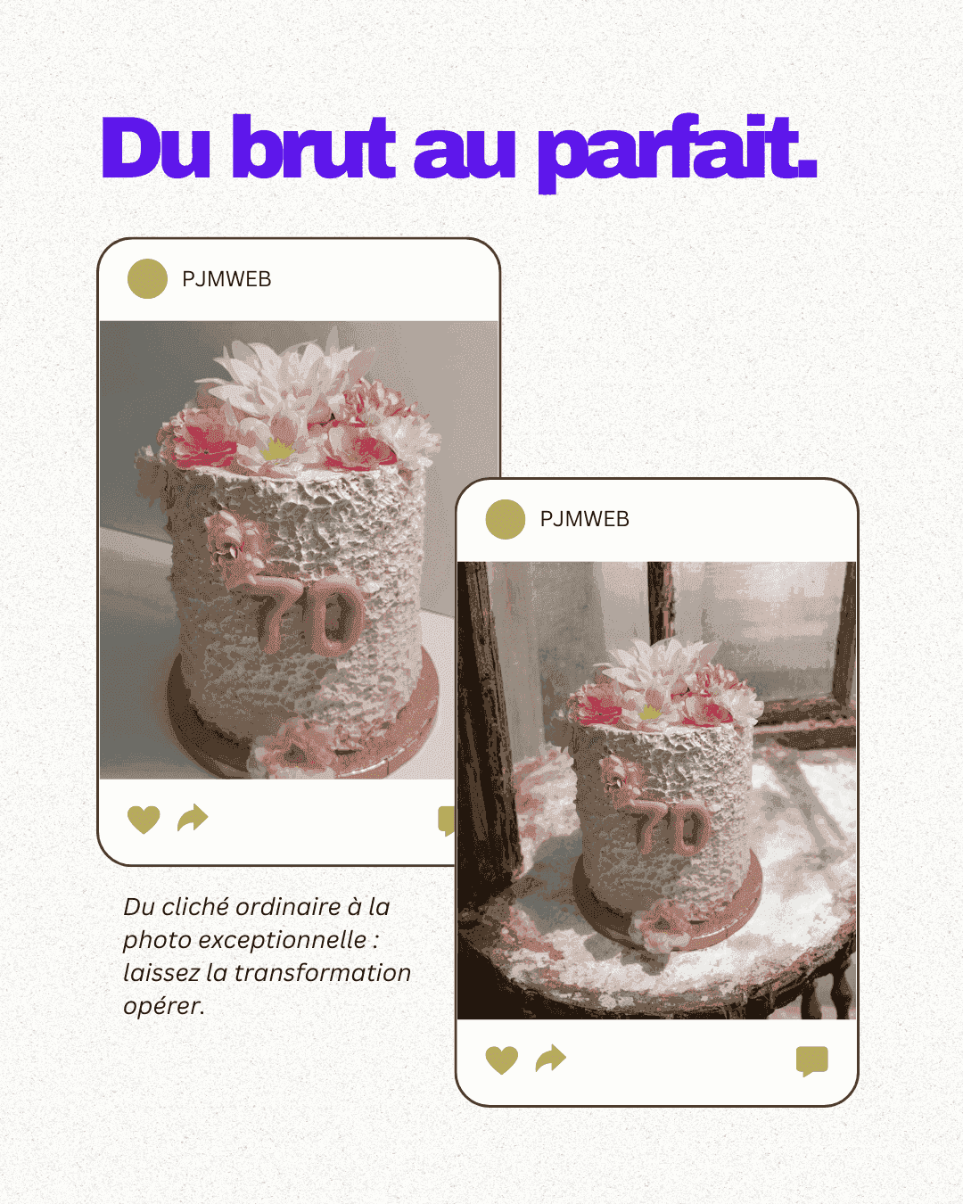 Site vitrine moderne – artisan