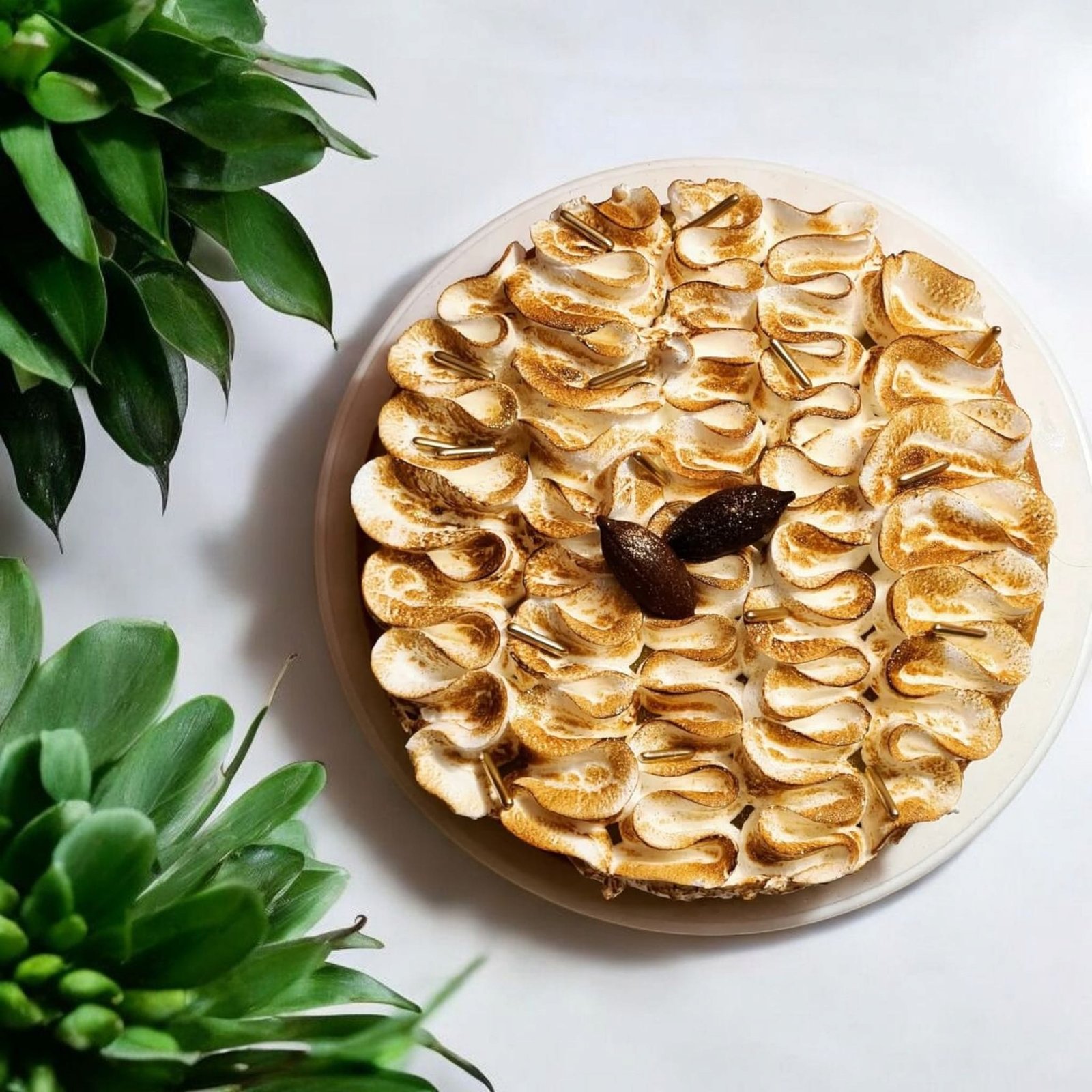 Tarte Fraise Basilic