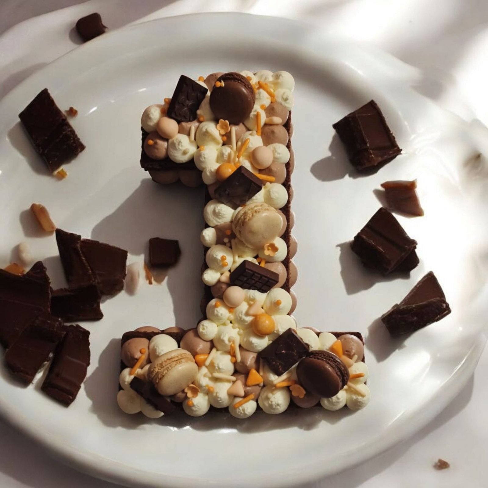 Détail du gâteau