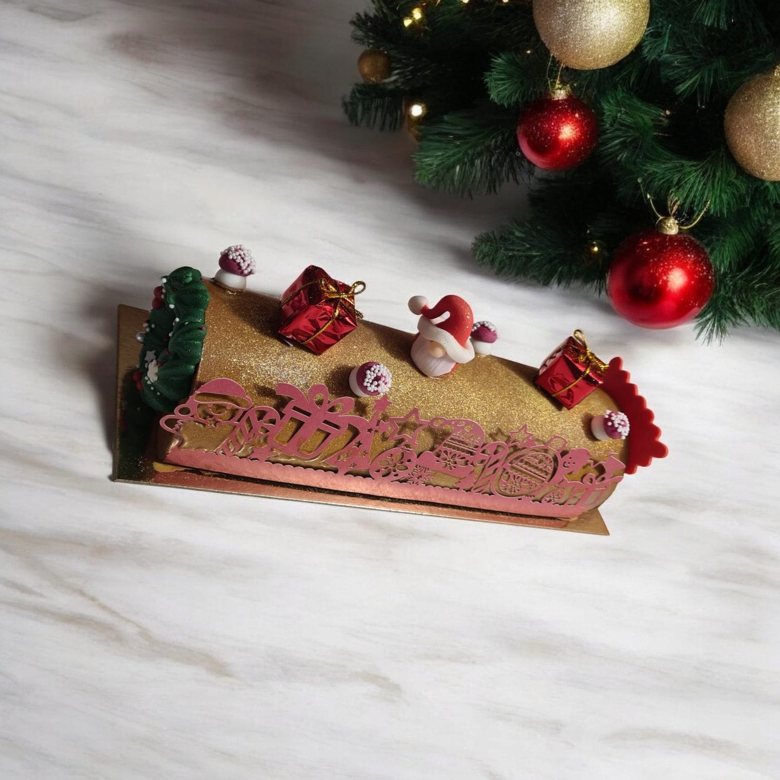 Entremets Chocolat-Poire